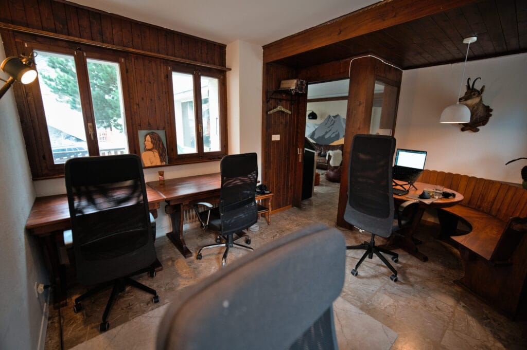 Trust and safety – warm, inviting coworking space with natural light